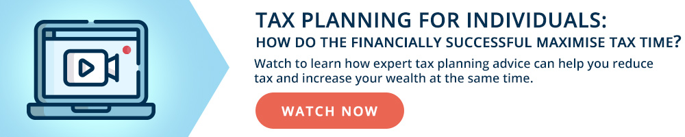 Tax Planning for Individuals Webinar on Demand