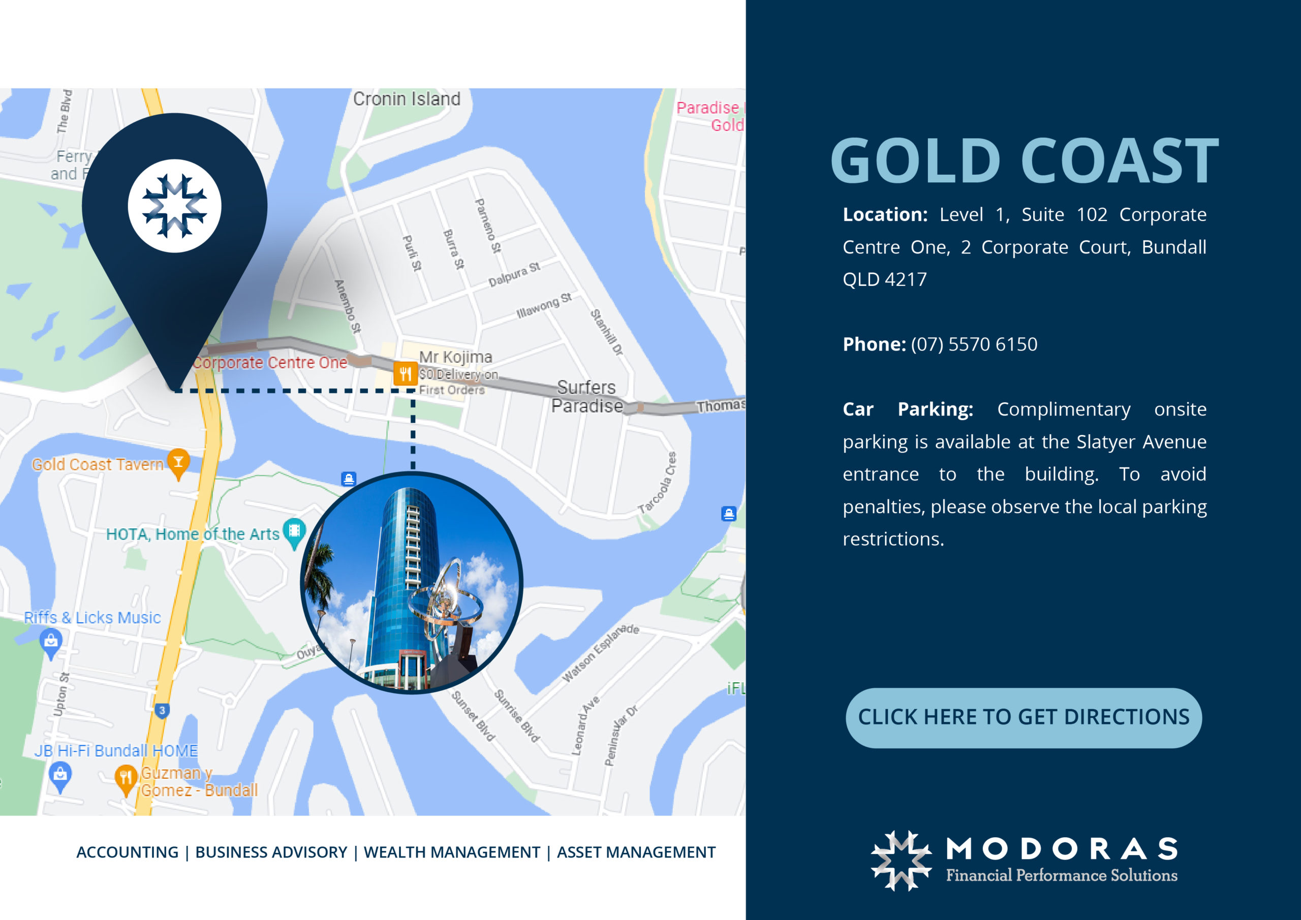 New Gold Coast Office Location